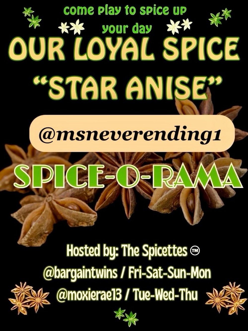 SUNDAY’S UP
WITH FRESH SPICES &
A NEW STAR ANISE
COME FEEL THE HEAT!
STAY SPICY - Picture 2 of 15